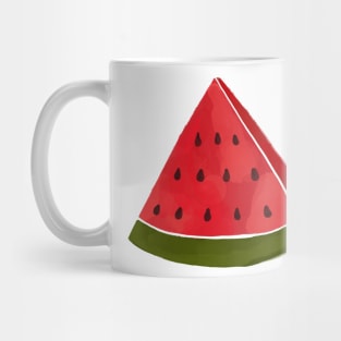 Watercolor Slice Watermelon Mug